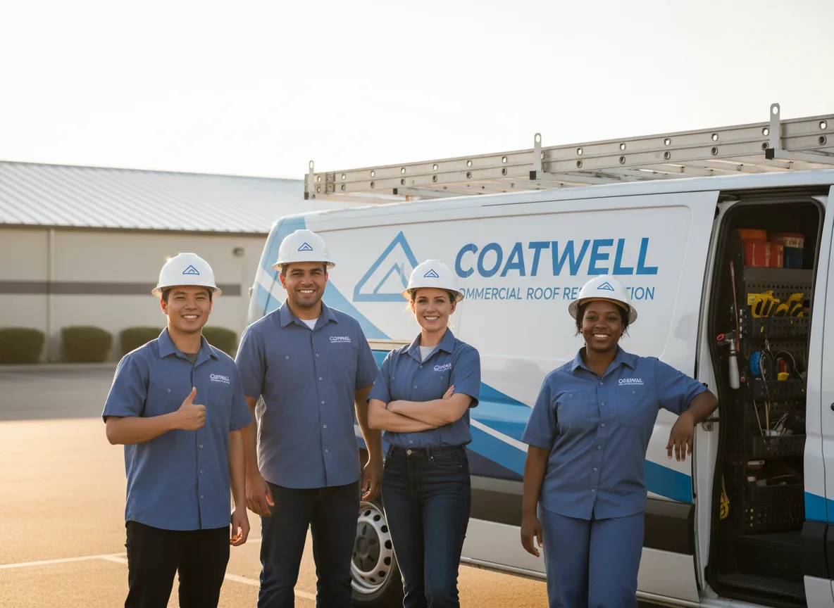Commercial roof coating company in Camas, WA